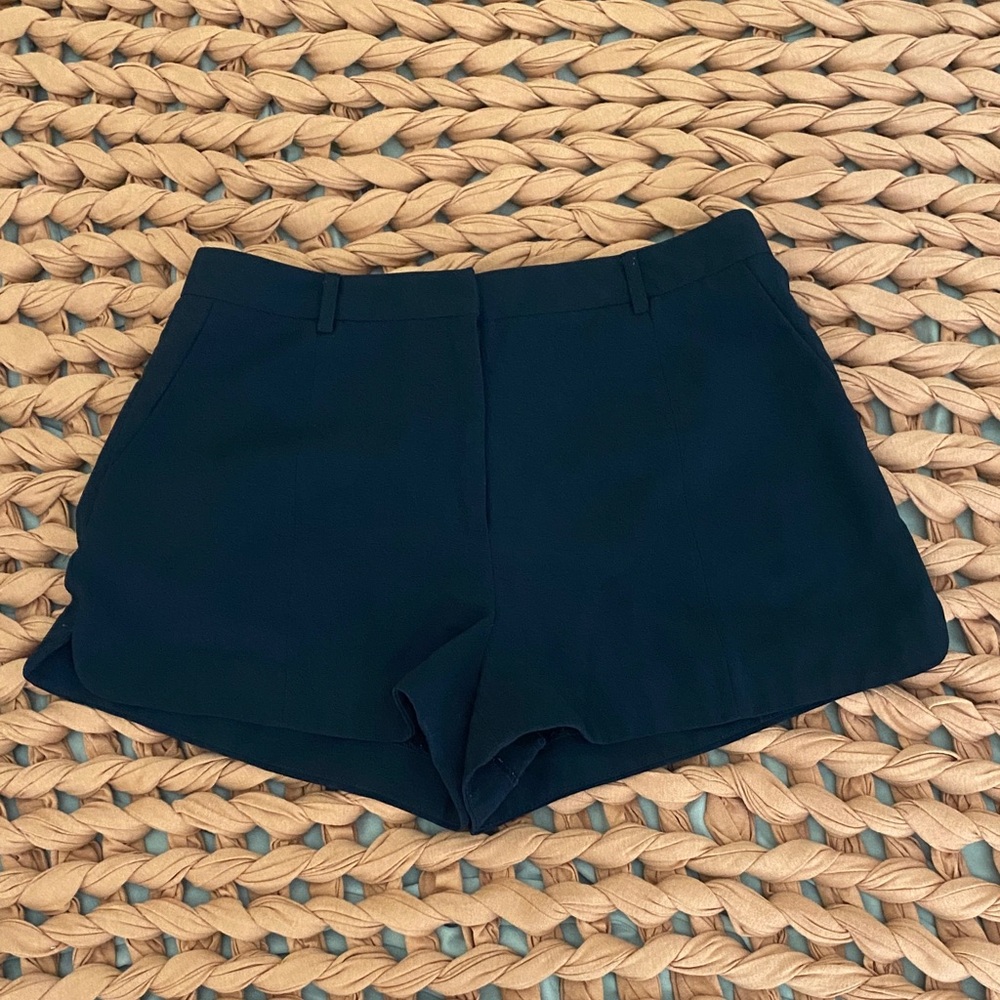 Forever 21 Black Dress Tailored Shorts